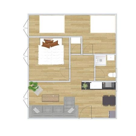 퐁텐블로 Le Bellifontain - 4 Pers - 2 Br 아파트 외부 사진