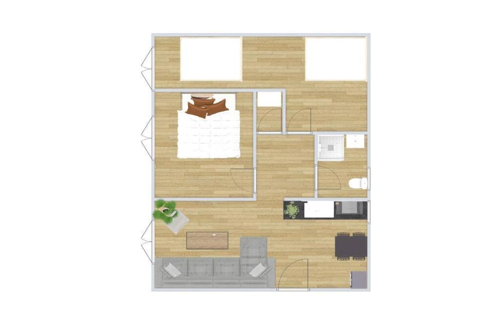 퐁텐블로 Le Bellifontain - 4 Pers - 2 Br 아파트 외부 사진